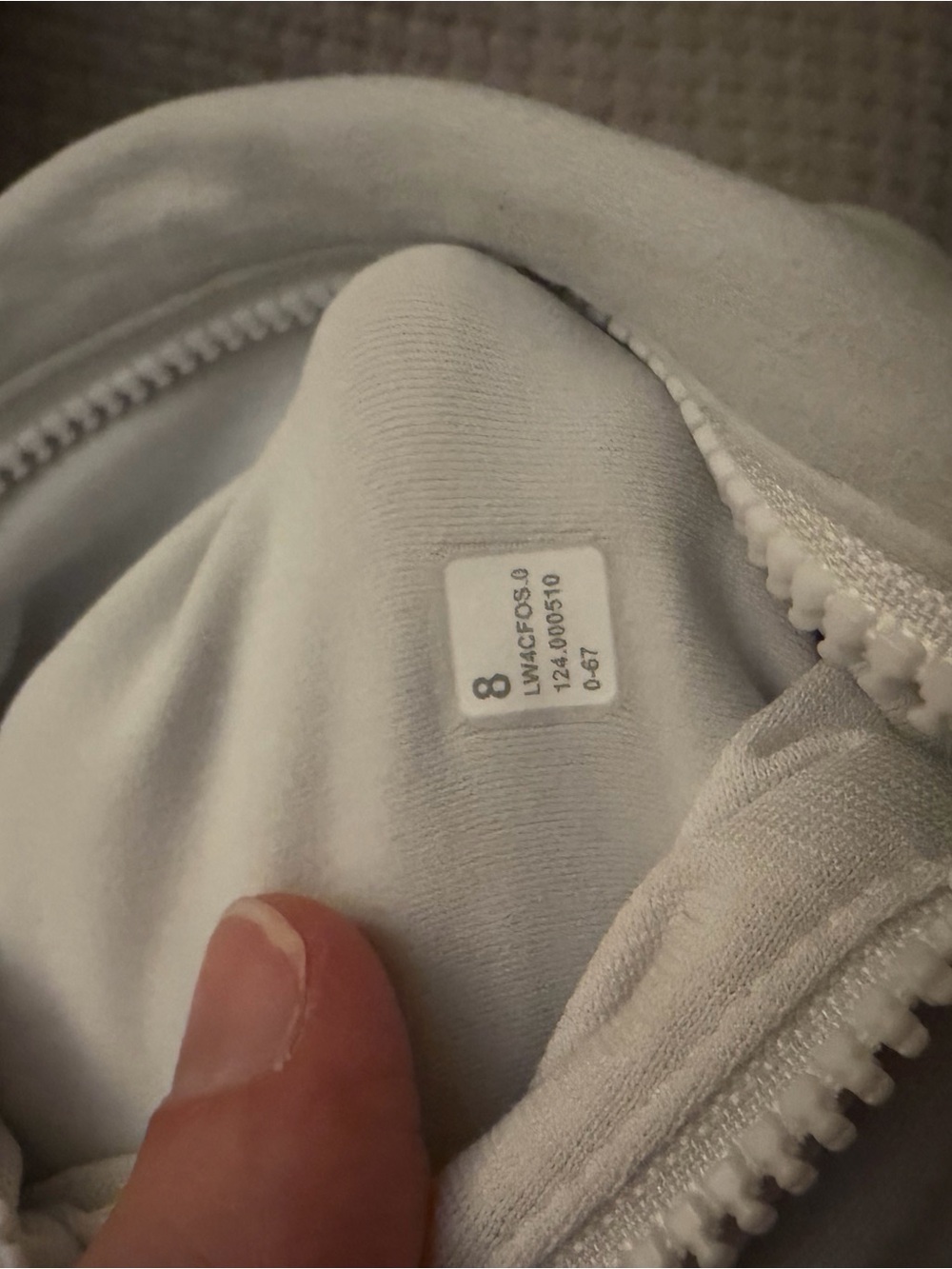 Lululemon Define Jacket - White - Picture 2 of 3